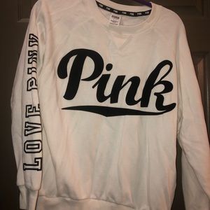 Victoria’s Secret pink crew neck